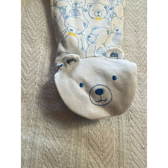 LITTLE ME BOYS 6M Onsie with matching hat - Picture 2 of 4